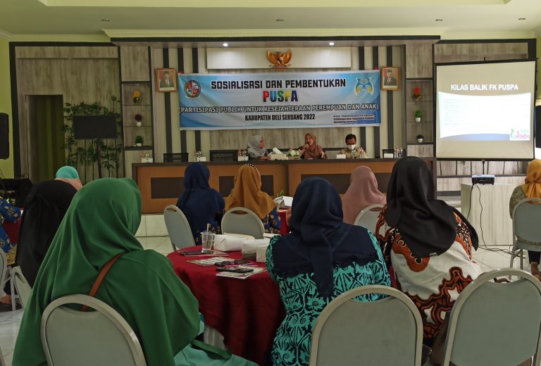 Sosialisasi dan Pembentukan Forum Puspa Kabupaten Deli Serdang, Sinergitas Adalah Kunci
