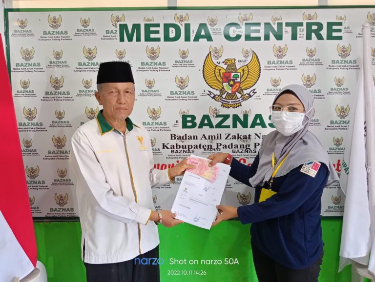 BAZNAS Kabupaten Padang Pariaman Memberikan Bantuan untuk Pasien TBC RO