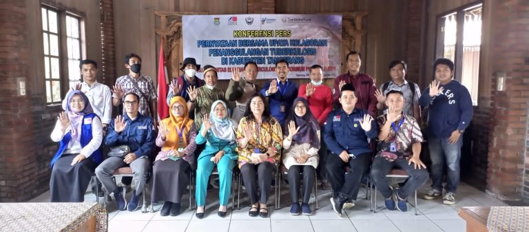 IU Konsorsium Komunitas Eliminasi Tuberkulosis Kabupaten Tangerang Melakukan Konferensi Pers
