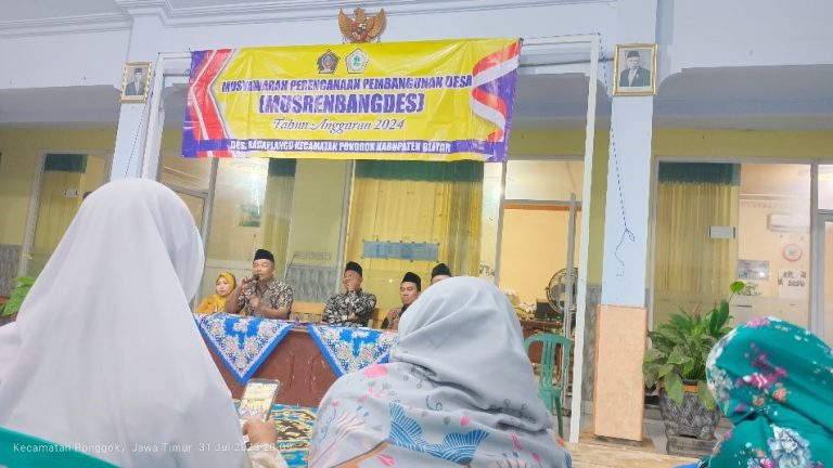 Musrenbang Desa Dadaplangu Berfokus Pada Peningkatan Pelayanan Desa
